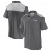 Seattle Seahawks Fanatics Heather Gray Long Shot Polo