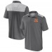 Cincinnati Bengals Fanatics Gray Long Shot Polo