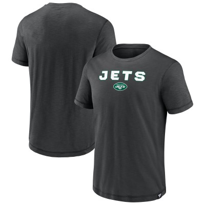 New York Jets Fanatics Black Jump The Gun Act Fast T-Shirt