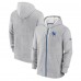 Indianapolis Colts Nike Gray Historic Lifestyle Full-Zip Hoodie