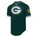 Рубашка Green Bay Packers Jordan Love Pro Standard Green Player Name & Number Mesh Baseball