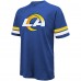 Puka Nacua Los Angeles Rams Majestic Threads Name & Number Oversized Fit T-Shirt - Royal