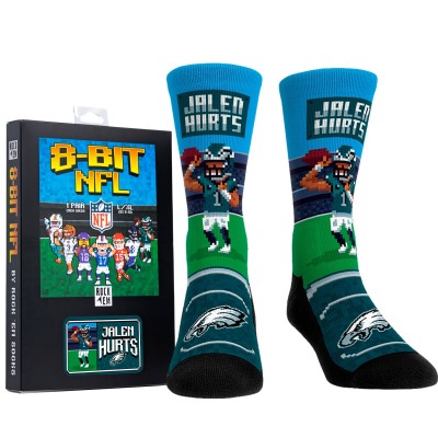 Носки Jalen Hurts Philadelphia Eagles Rock Em Socks Unisex 8-Bit