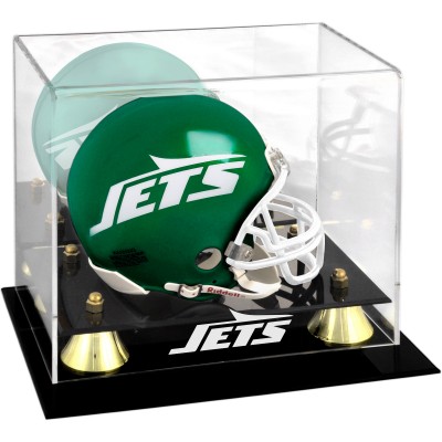 New York Jets Fanatics Authentic Golden Classic Mini Helmet Display Case