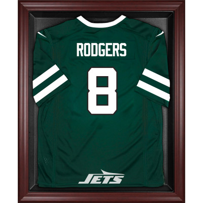 New York Jets Fanatics Authentic Mahogany Framed Jersey Display Case