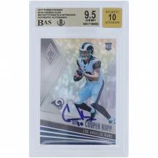 Cooper Kupp Los Angeles Rams Autographed 2017 Panini Phoenix #133 Beckett Fanatics Witnessed Authenticated 9.5/10 Rookie Card Cooper Kupp Los Angeles Rams Autographed 2017 Panini Phoenix #133 Beckett Fanatics Witnessed Authenticated 9.5/10 Rookie Card
