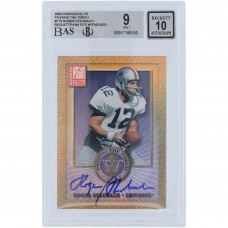 Roger Staubach Dallas Cowboys Autographed 2000 Donruss Elite Passing The Torch #PT-9 #/1500 Beckett Fanatics Witnessed Authenticated 9/10 Card