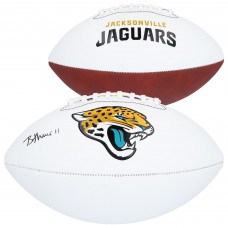 Brian Thomas Jr. Jacksonville Jaguars Autographed Fanatics Authentic Franklin White Panel Football
