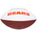 Rome Odunze Chicago Bears Autographed Fanatics Authentic Franklin White Panel Football