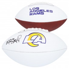 Matthew Stafford Los Angeles Rams Autographed Fanatics Authentic Franklin White Panel Football