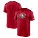 San Francisco 49ers Nike Scarlet Primetime Legend Logo Performance T-Shirt