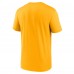 Футболка Pittsburgh Steelers Nike Gold Primetime Legend Wordmark Performance