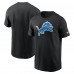 Футболка Detroit Lions Nike Black Primary Logo Футболка Detroit Lions Nike Black Primary Logo