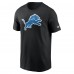 Футболка Detroit Lions Nike Black Primary Logo