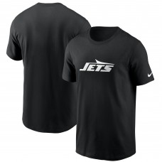 New York Jets Nike Black Primetime Logo Essential T-Shirt New York Jets Nike Black Primetime Logo Essential T-Shirt