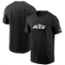 New York Jets Nike Black Primetime Logo Essential T-Shirt