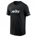 New York Jets Nike Black Primetime Logo Essential T-Shirt