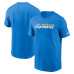 Los Angeles Chargers Nike Powder Blue Primetime Wordmark Essential T-Shirt