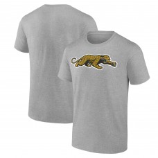 Jacksonville Jaguars Heather Gray Classic Logo T-Shirt