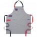 New York Giants Hedley & Bennett Gray The Essential Apron