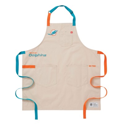 Miami Dolphins Hedley & Bennett Cream The Essential Apron