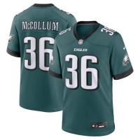 Tristin McCollum Philadelphia Eagles Nike Team Game Jersey - Midnight Green