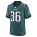 Tristin McCollum Philadelphia Eagles Nike Team Game Jersey - Midnight Green