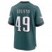 Rick Lovato Philadelphia Eagles Nike Team Game Jersey - Midnight Green