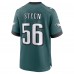 Tyler Steen Philadelphia Eagles Nike Team Game Jersey - Midnight Green