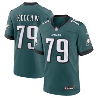 Trevor Keegan Philadelphia Eagles Nike Team Game Jersey - Midnight Green