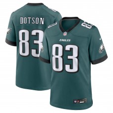 Jahan Dotson Philadelphia Eagles Nike Team Game Jersey - Midnight Green