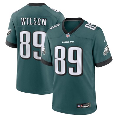 Johnny Wilson Philadelphia Eagles Nike Team Game Jersey - Midnight Green