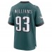 Milton Williams Philadelphia Eagles Nike Team Game Jersey - Midnight Green