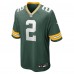 Игровая джерси Green Bay Packers Malik Willis Nike Green Game