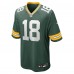 Игровая джерси Green Bay Packers Malik Heath Nike Green Game