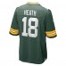 Игровая джерси Green Bay Packers Malik Heath Nike Green Game