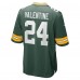 Игровая джерси Green Bay Packers Carrington Valentine Nike Green Game