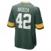 Игровая джерси Green Bay Packers Matt Orzech Nike Green Game