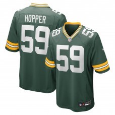 Игровая джерси Green Bay Packers TyRon Hopper Nike Green Game Игровая джерси Green Bay Packers TyRon Hopper Nike Green Game