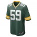 Игровая джерси Green Bay Packers TyRon Hopper Nike Green Game