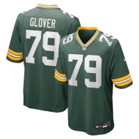 Игровая джерси Green Bay Packers Travis Glover Nike Green Game