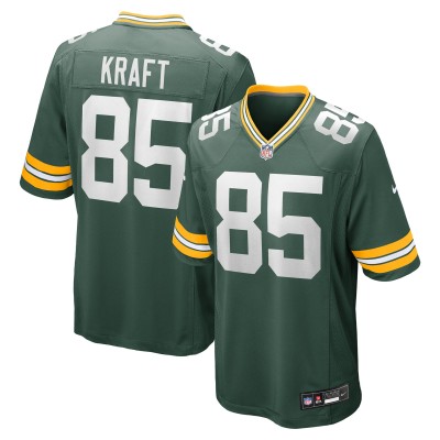 Игровая джерси Green Bay Packers Tucker Kraft Nike Green Game
