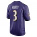 Deonte Harty Baltimore Ravens Nike Team Game Jersey -  Purple