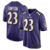 Trenton Simpson Baltimore Ravens Nike Team Game Jersey -  Purple