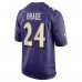 Beau Brade Baltimore Ravens Nike Team Game Jersey -  Purple