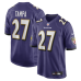 Джерси Baltimore Ravens T.J. Tampa Nike Purple Team Game Джерси Baltimore Ravens T.J. Tampa Nike Purple Team Game
