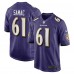 Nick Samac Baltimore Ravens Nike Team Game Jersey -  Purple