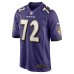 Игровая джерси Baltimore Ravens Andrew Vorhees Nike Purple Team Game
