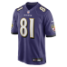 Джерси Baltimore Ravens Devontez Walker Nike Purple Team Game
