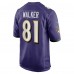 Devontez Walker Baltimore Ravens Nike Team Game Jersey -  Purple